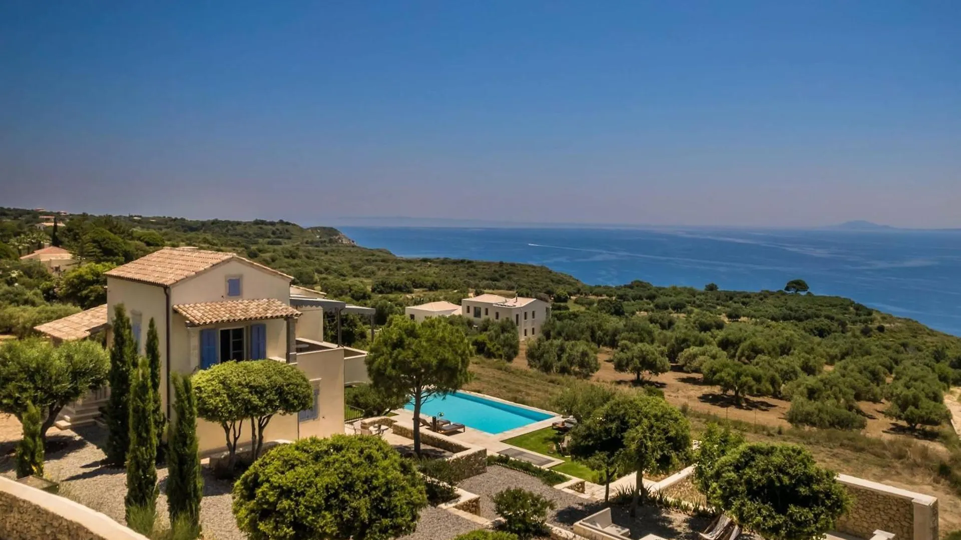 Delightful Kefalonia Villa 5 Bedrooms Panoramic Sea Mountain Views Atsoupades Greece