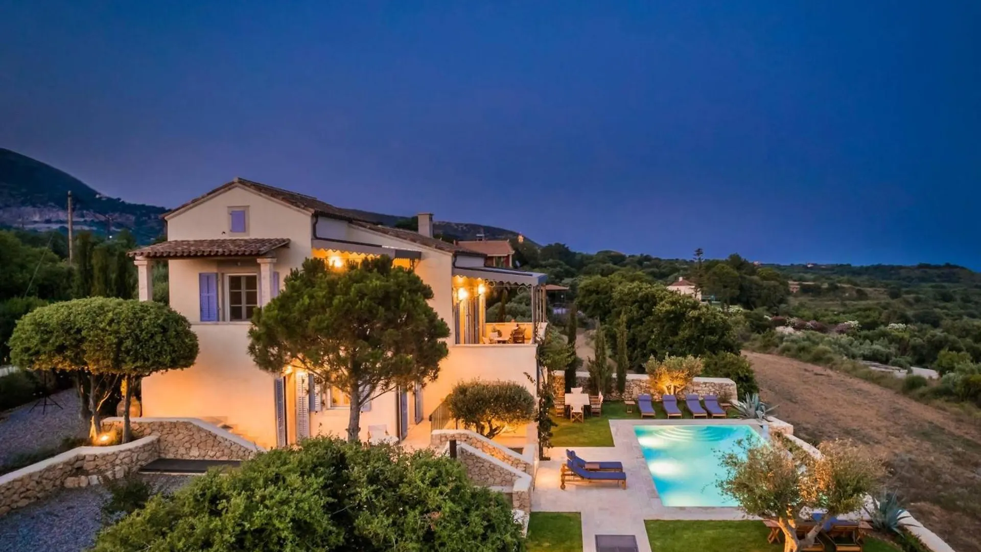 Delightful Kefalonia Villa 5 Bedrooms Panoramic Sea Mountain Views Atsoupades Ελλάδα