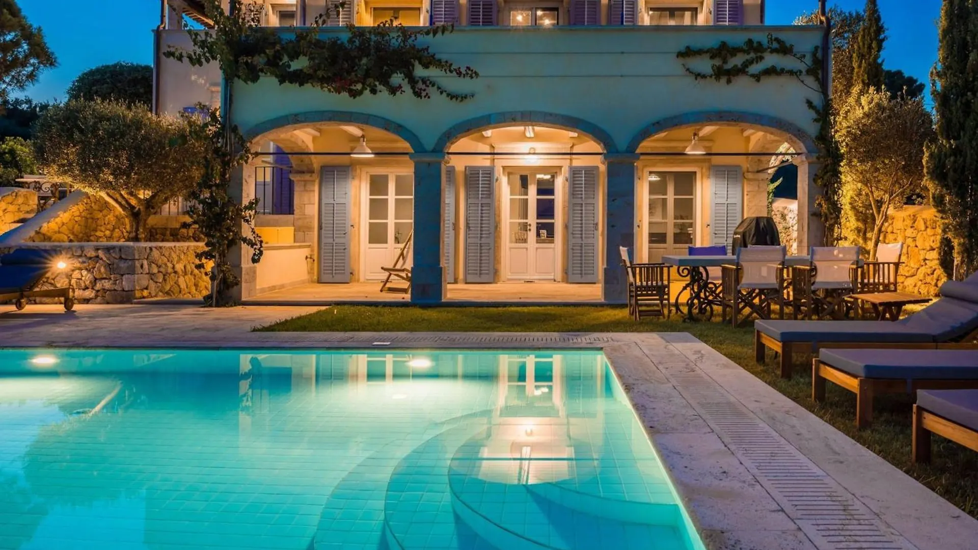 Delightful Kefalonia Villa 5 Bedrooms Panoramic Sea Mountain Views Atsoupades